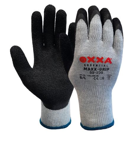 Handschoen algemeen latex maxx grip 50-230