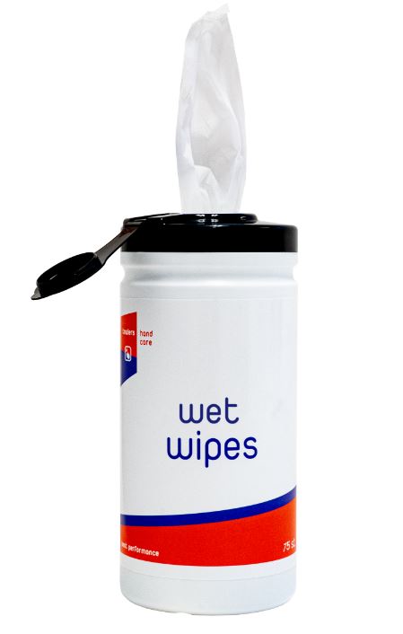THR 794 Wet Wipes | Reinigingsdoekjes – Pot 100 stuks