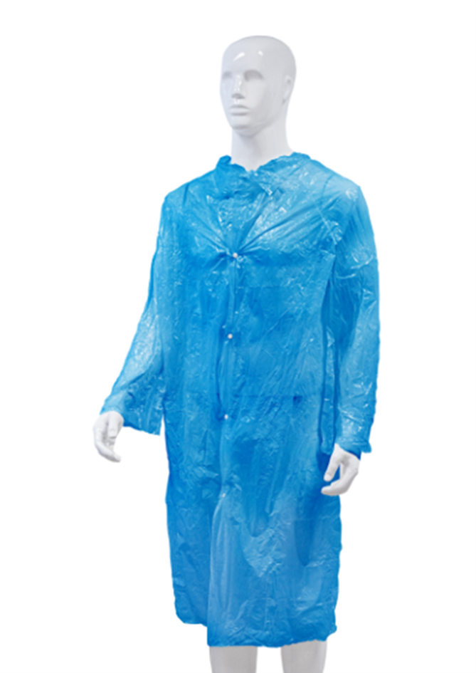 Bezoekersjas waterdicht met PE coating