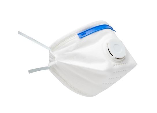Stofmasker, vouwmasker met ventiel FFP3 NRD  4310