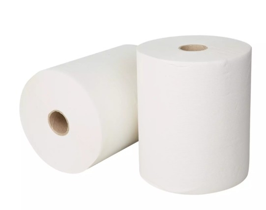 Handdoekrol cellulose wit 2-laags 140 meter – geschikt voor Kimberly-Clark dispensers