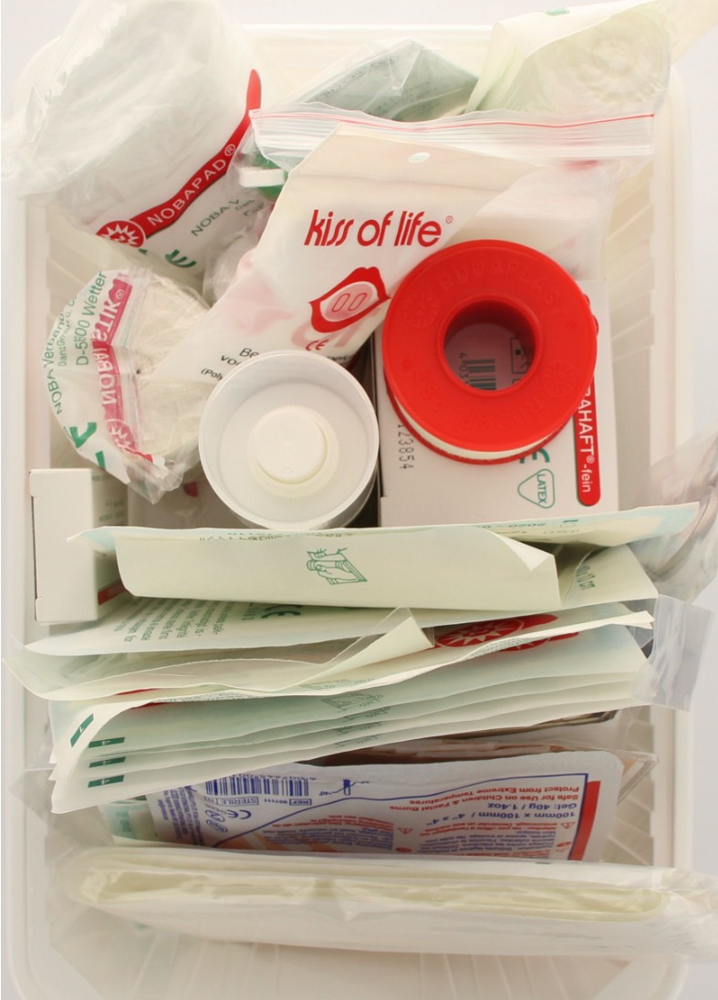 Inhoud verbandtrommel basis (B)