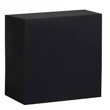 Horeca servet airlaid zwart 40 x 40 cm - 50 stuks