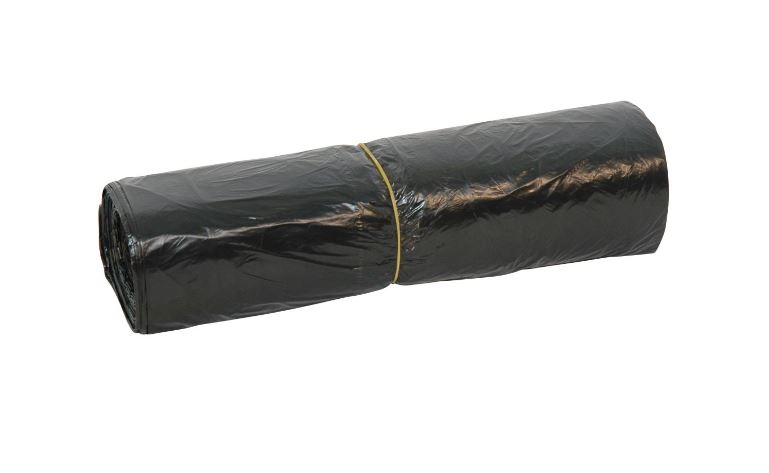 Vuilniszak 25L HDPE Zwart – Pedaalemmerzak | Rol 50 stuks